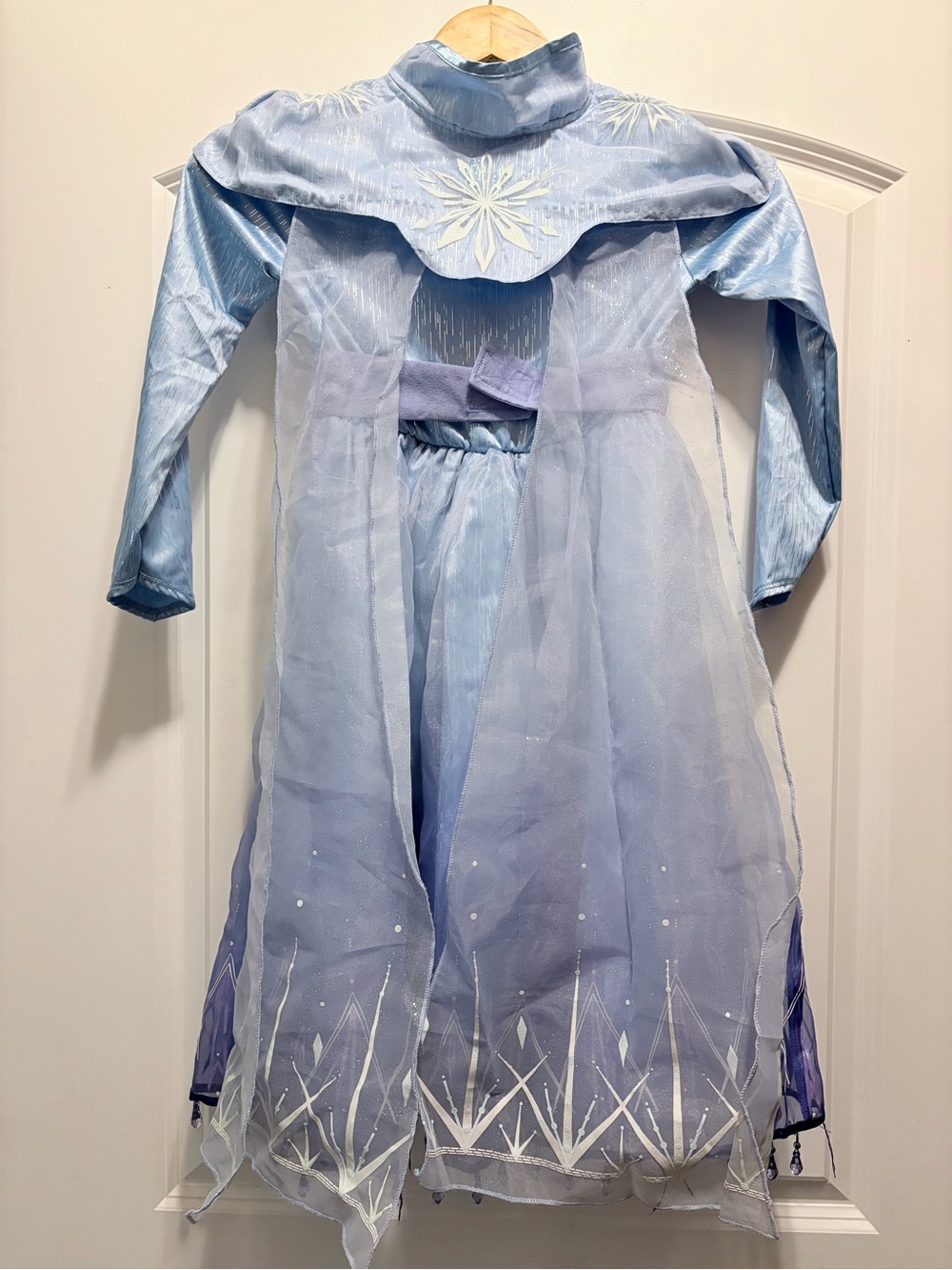 Official Disney Disney Frozen 2 Elsa Dress Size 5/6 Dress Up Costume - Picture 4 of 8